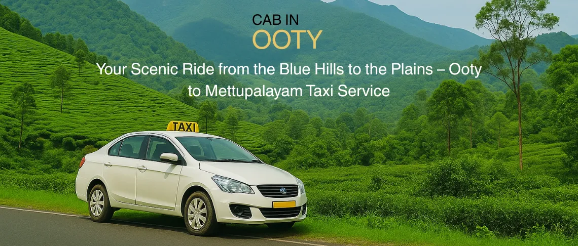 Ooty To Mettupalayam Taxi Service